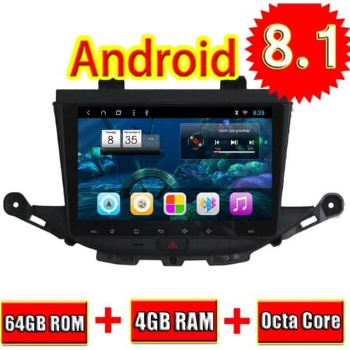 Auto Navigation Player 9'' Android 8.1 4G RAM For Buick Verano GS 2016 Topnavi Car Audio Magnitol 2 Din GPS Radio Octa Core