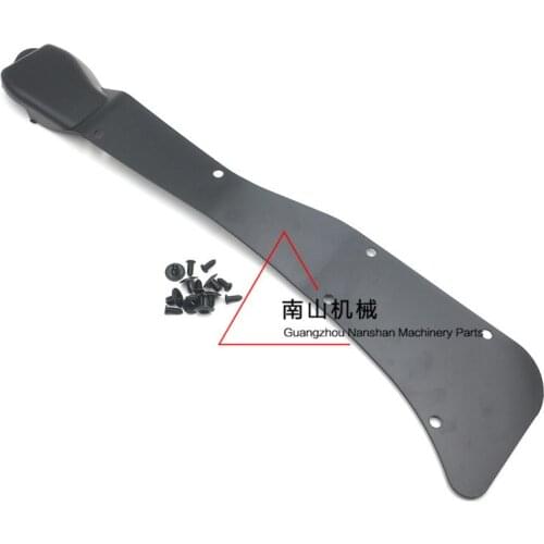 Free shipping for excavator Komatsu 130 200 210 240 270-7-8 cab door locking plate trim panel accessories lock cover