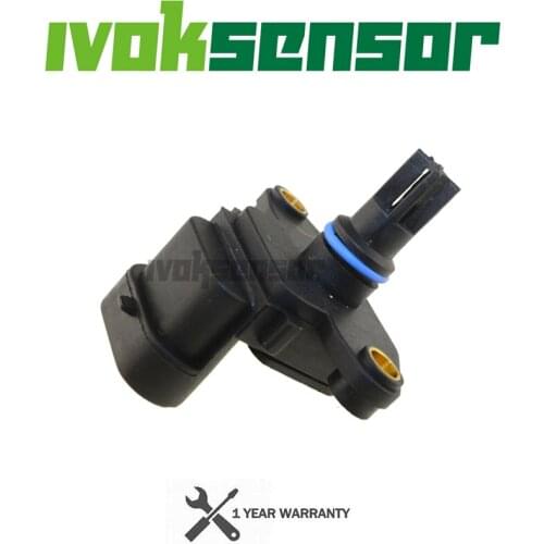 12788793 55563267 6235635 6238680 MAP Sensor Manifold Absolute Boost Pressure Sender For (2002-2007) SAAB 9-3 93 YS3 1.8 2.0 T