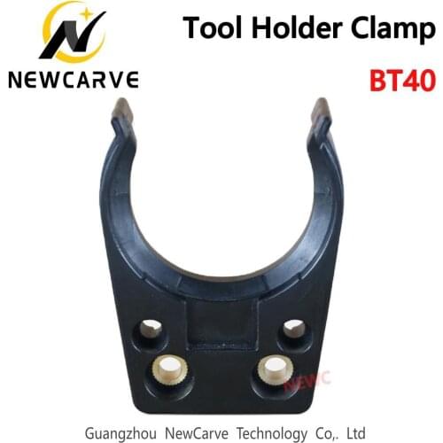 BT40 Tool Holder Clamp Black Tool Holder Claw Forks ABS Flame Proof Rubber For CNC Router NEWCARVE