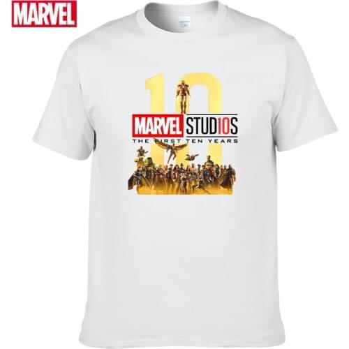Marvel The Avengers short sleeve t-shirts Summer tshirts men t shirt graphic t shirts Womens cotton t-shirt Tops #1