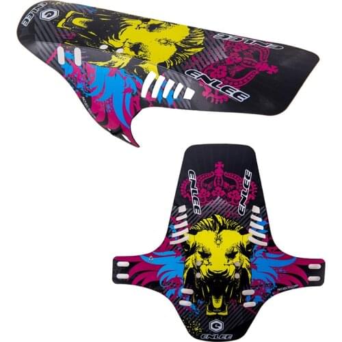 RICHBIT 2 pcs Mountain Bike Mud Guard Wings Road Bike Riding Front and Rear MARSH Mudguard Bike Mudguard 2 pcs Mudguard