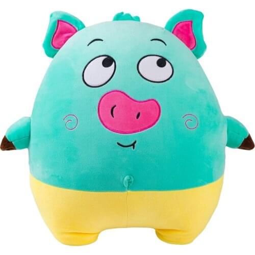 40/50cm Pig Plush Toys for Children Chinese Zodiac Pig Doll Soft Fat Pig Pillow Cushion Kids Girls Birthday Gifts Cartoon