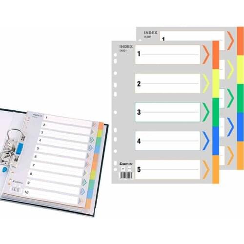 Alphabet/date index paging Memo Pad Notes Bookmark School Office Supply cute creative holes binder planner Gold foil index