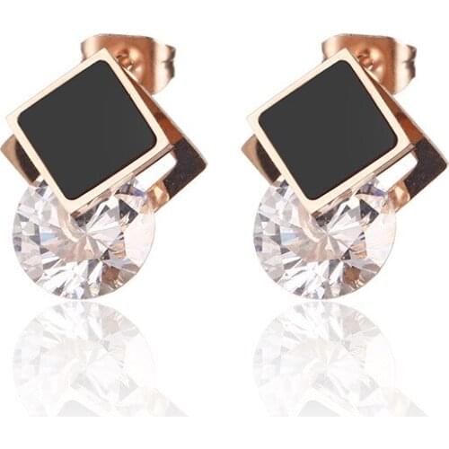 Women's Gold Earrings Itireydn China