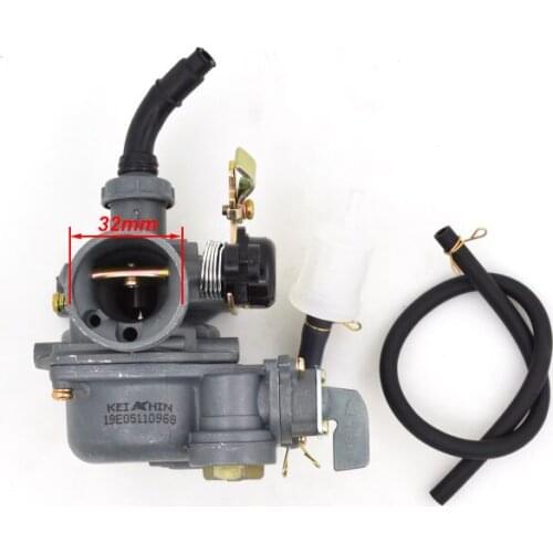 Motorcycle Carburetor Hand Choke PZ19 19mm For 50cc 70cc 90cc 100cc 110cc 125cc ATV Dirt Bike Go Karts TaoTao Oil Filter Gift