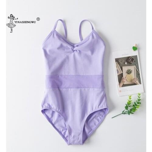 Lace Slim Girls' Classics V-Neck Camisole Leotard Gymnastic Ballet Dance Tutu Dress Camisole Leotard Skirt Extra Brand New Style