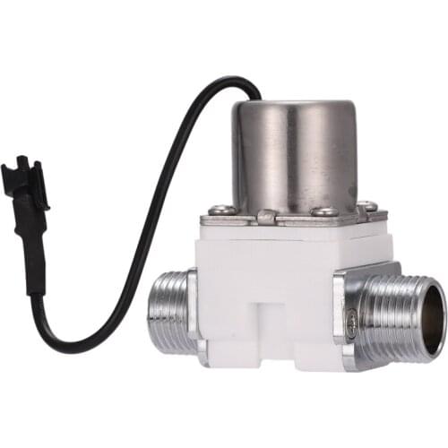HOT-Solenoid Valve 1 /2 inch DC4.5V Water Control Electric Pulse Plastic Solenoid Valve Accessory