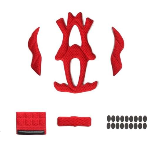Foam Padding Kit 23PCS Protective Pads Bicycle Replacement Universal Cushion Mat for Bike Motorcycle Cycling Riding Helmets