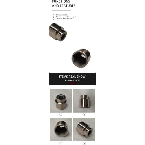 Hand Tools 420 Stainless Steel 1/2" inch drive socket 6 point 20mm