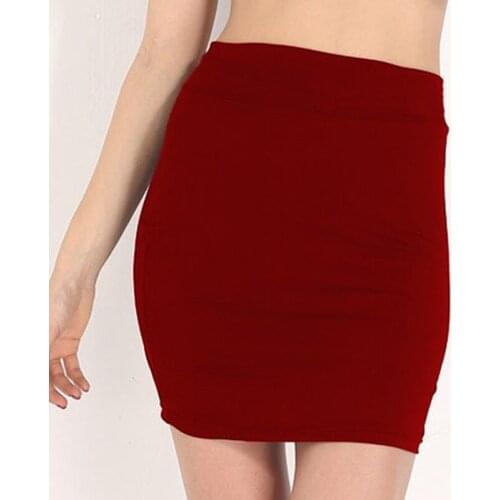 Sexy Skirts Chic Pencil Skirts Women Skirt Wool Rib Knitted Mini Skirt Package Hip Split Waist Midi Skirt Maxi 2021 Summer