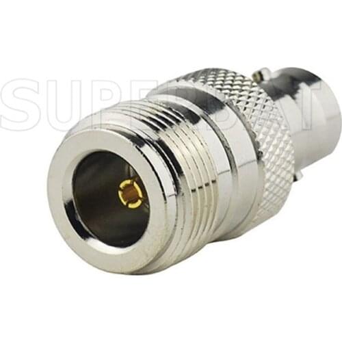 Superbat 5 pcs N-BNC RF Adapter N Jack to BNC Female straight RF Coax Connector