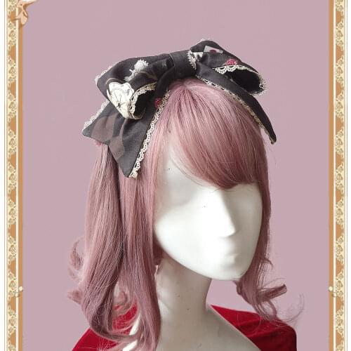 Party in Timing Tower ~ Sweet Lolita Headbow by Infanta