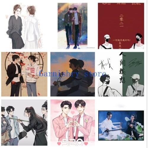Xiao Zhan Wang Yibo Anime Cuadros 5d Diy Diamond Painting Mosaic Diamond Embroidery Full Cross Stitch Kits Home Decor
