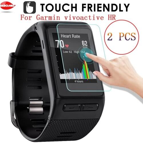 2/4/6 Pcs For Garmin Vivoactive HR New Tempered Glass 9H 2.5D Premium Screen Protector Film For Garmin Vivoactive HR Smart Watch