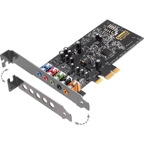 Creative Sound Blaster Audigy FX PCIe 5.1 Sound Card with High Performance Headphone Amp