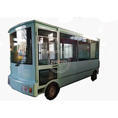 4.9m length with large space electric food truck mobile food cart for fast food trailer hot selling