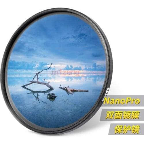49 52 55 58 62 67 72 77 82 95 105 mm NanoPro slim UV clear waterproof anti-scratch k9 Glass Lens filter for dslr camera