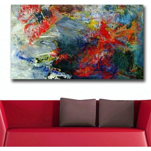 Art Abstract Screaming Guitars Wall Art Canvas Painting For Living Room Home Decor Oil Painting On Canvas Pop Art Painting