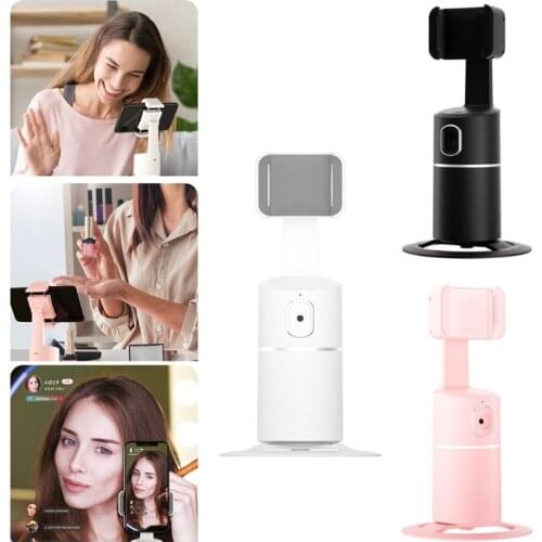 Auto Face Tracking Gimbal Stabilizer Smart Phone Shooting Holder 360 Rotary for Live Streaming/Video Recording