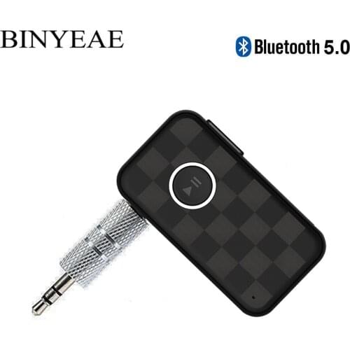 Bluetooth 5.0 A2DP streambot handsfree aux 3.5mm car Auto kit Wireless portable Audio Receiver Music mp3 player speaker Adapter