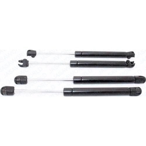 Set of 4pcs Auto Gas Spring Struts Lift Supports Damper Charged For 2005-2006 2007 2008 Chrysler 300 Rear Trunk & Front Hood