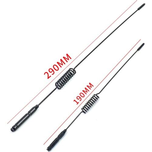 29/19cm RC Car Metal Antennas Decoration for 1/10 RC Rock Crawler Traxxas TRX4 TRX6 Axial SCX10 III D90 D110 90046 Tamiya