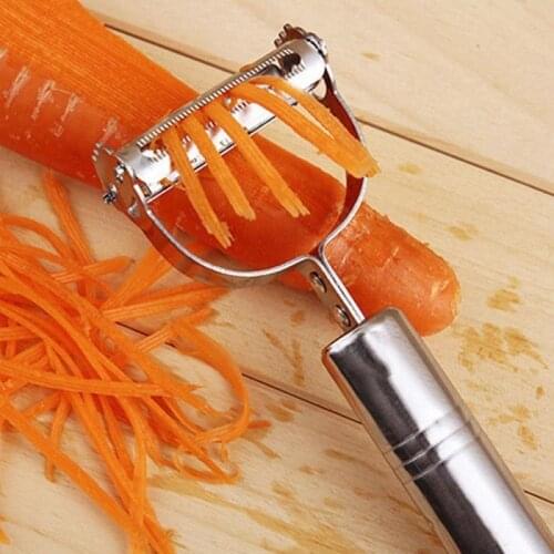 Stainless Steel Multi-function Vegetable Peeler and Julienne Cutter Julienne Peeler Potato Carrot Grater Kitchen Tool