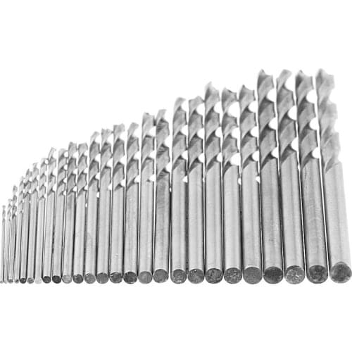 Multifunction 10 Pcs Tiny Micro HSS 1.2mm Straight Shank Twist Drilling Bit