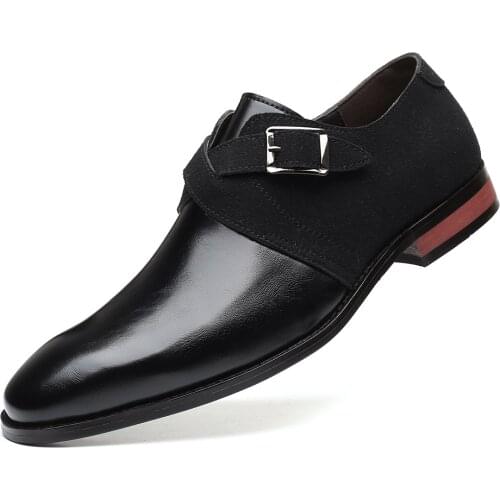 Men Leather Fashion Shoes Low Heel Fringe Shoes Dress Shoes Brogue Shoes Spring Ankle Boots Vintage Classic Male Casual