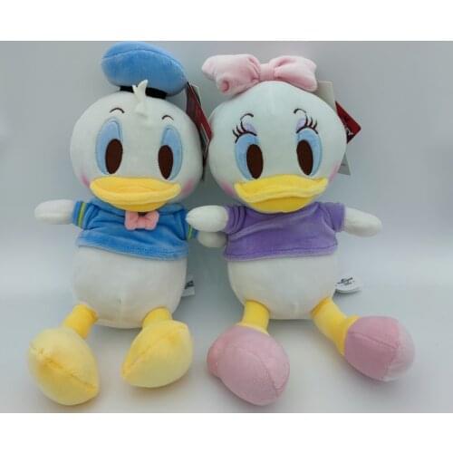 Disney Cute Cartoon Baby Donald Duck And Daisy Duck Stuffed Animal Soft Plush Toy Doll Birthday Children Gift