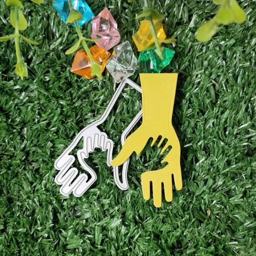 New Hand in hand die metal cutting die scrapbook stamp carving paper card stamping die new DIY die
