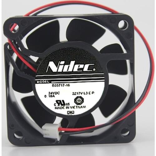 Original B35717-16 24V 0.18A 6025MM inverter industrial cooling fan