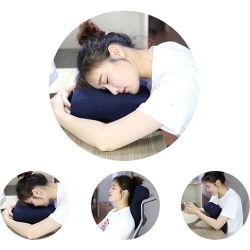 Office Nap Memory Foam Pillow Orthopedic Pillow Latex Neck Pillow Cervical Health Care Slow Rebound Massage Travel Pillow