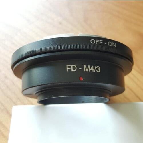 Full Manual Camera Lens Adapter Ring FD-M4/3 for Canon FD Old Lens for Olympus Panasonic GH3 GF7 GF8 GX7 E-M10 E-M5 M4/3 Camera