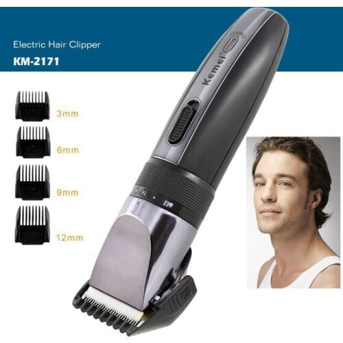 Kemei Electric Hair Trimmer Clipper Men Professional Beard Trimmer Hair Clippers Adult Cordless Hair Cutting Machine EU Plug