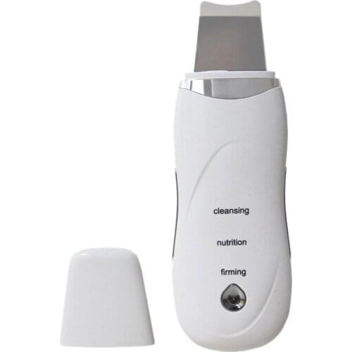 Ultrasonic Skin Scrubber Facial Spatula Blackhead Remover Facial Lifting Machine Pore Deep Cleansing Beauty Tool