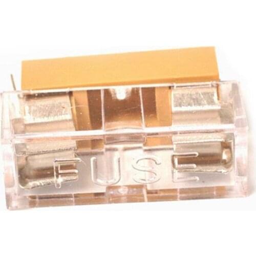 80% Hot Sale 10Pcs/Set Panel Mount PCB Fuse Holder Case with Cover for 5x20mm 250V 6A