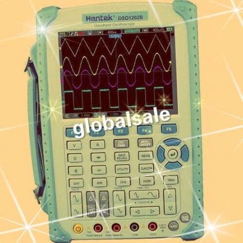 Hantek DSO1202B Digital Handheld Oscilloscope /Multimeter 200MHz 1Gsa/S 2 Channels