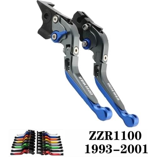 For KAWASAKI ZZR 1100 ZZR1100 1993 1994 1995 1996 1997 1998 1999-2001 Motorcycle Adjustable Brake Clutch Lever Levers Folding