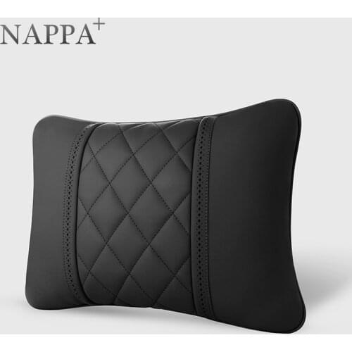 NAPPA leather Car Seat Pillow for Mercedes-Benz Maybach S-Class Car lumbar Support Car lumbar pillow Car cushion pillows