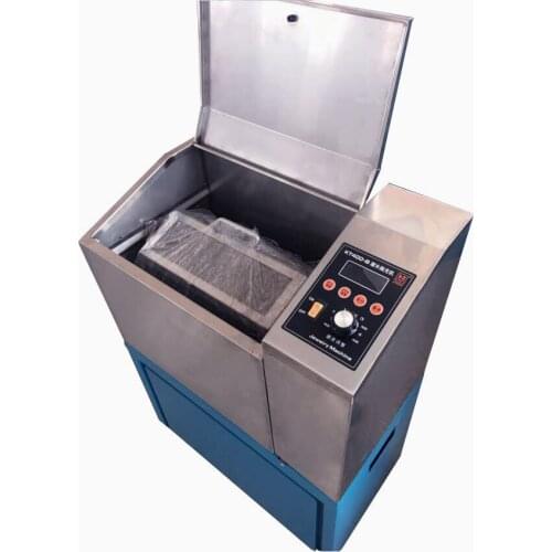 Free shipping 220V Jewelry Machinery 20kg Capacity Variable Speed Diving Polishing Machine Digital Display Large Rotary Tumbler