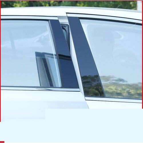 PC Brightly Window ABS Middle Pillar Decorated Cover For Greely Vision Emgrand GS GL EC7 S1 X3 X6 BA104