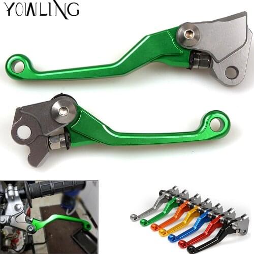 Pit bike CNC Pivot Brake Clutch Levers Handbrake handle FOR Kawasaki KLX125,D-TRACKER125 2010 2011 2012 2013 2014 2015 2016