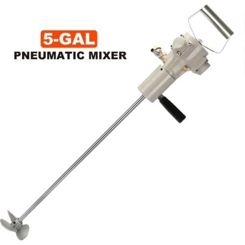Hand Clip Agitator Paint Mixer Machine Stirrer 5 Gallon Dispersion Capacity 20 Liter Pneumatic Tools