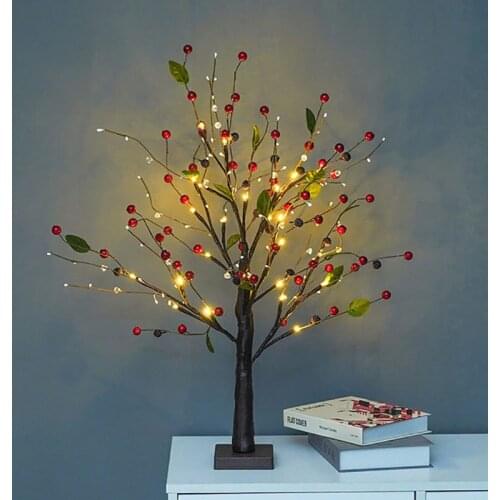 Tree lamp led room bedroom lantern landscape decoration luminous tree holiday wedding indoor creative home decoration lamp