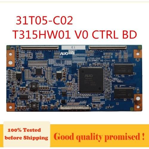 Tcon Board T315HW01 V0 CTRL BD 31T05-C02 Original Logic Board Professional Test Board T315HW01 V0 31T05-C02 Free Shipping