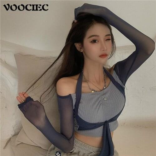 VOOCIEC Women's Long Sleeve T-shirts