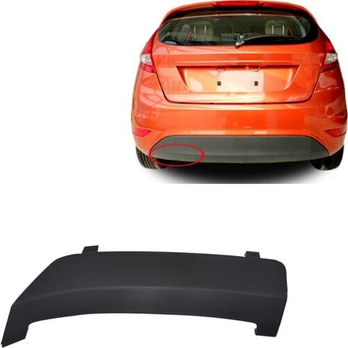 Replacement for Ford Fiesta MK7 2008-2014 Rear Bumper Tow Hook Cover Bumper Towing Eye Hook Cap 8A61-17K922-AB5ZCT