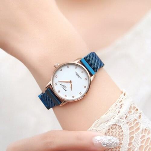 Womens Watch Magnet Buckle Belt Watch Women Students Trend Watches Ladies Quartz Watch